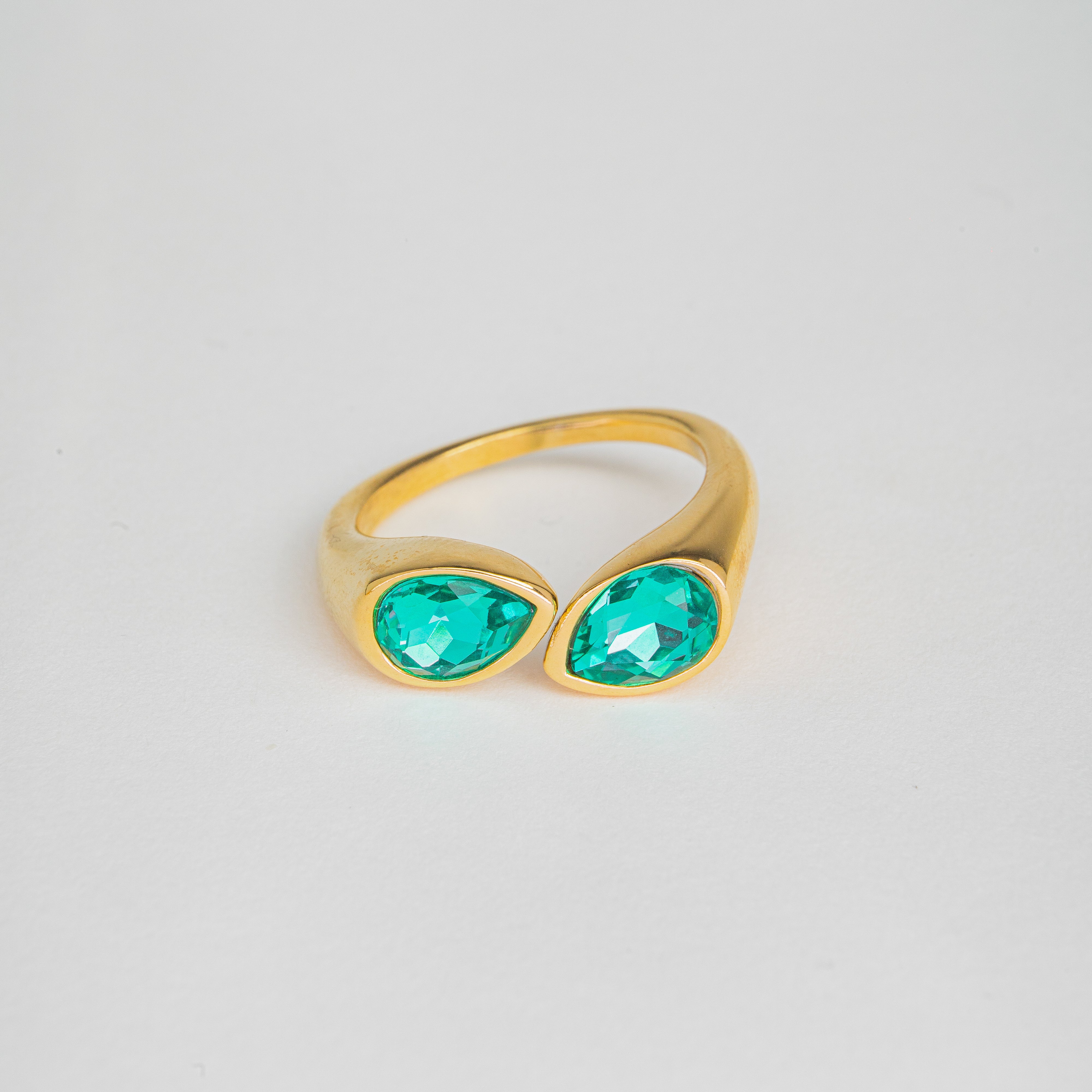 Jade smaragd-ring