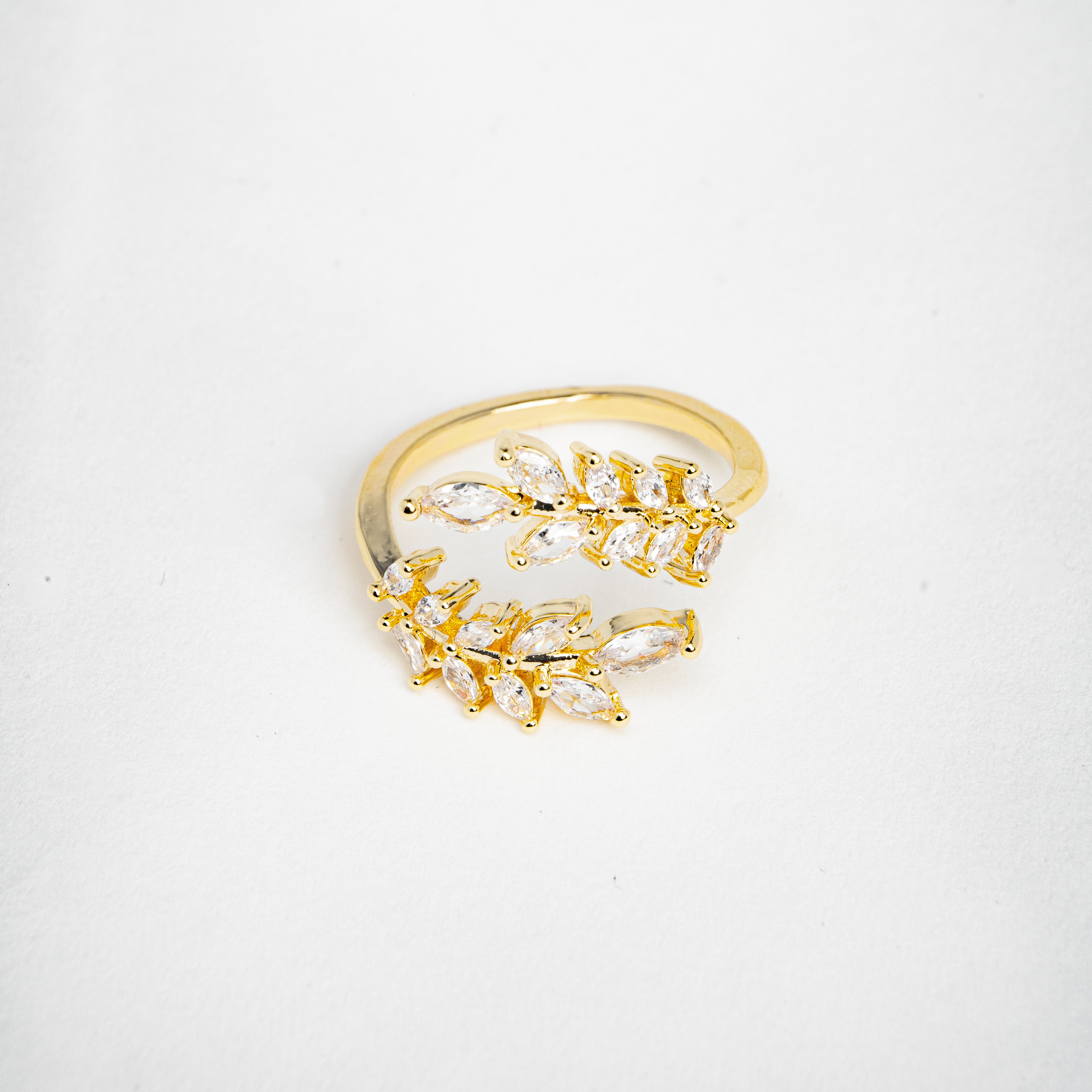 Ring med zirkonia