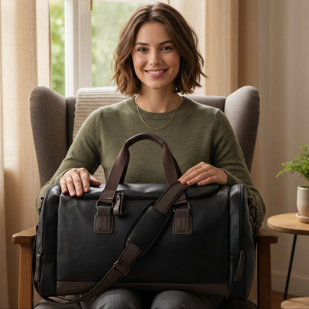 Everett Sac de Voyage en Cuir