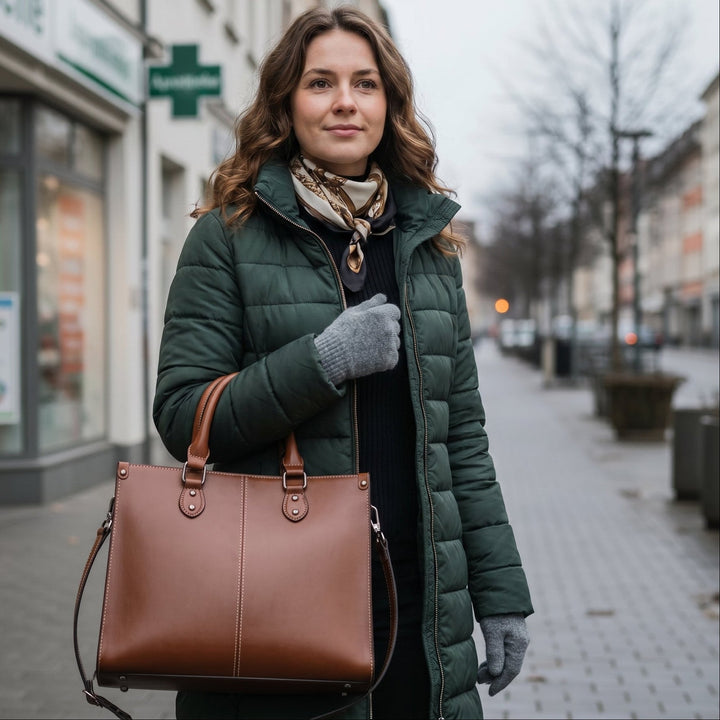 Sara Sac à Bandoulière en Cuir