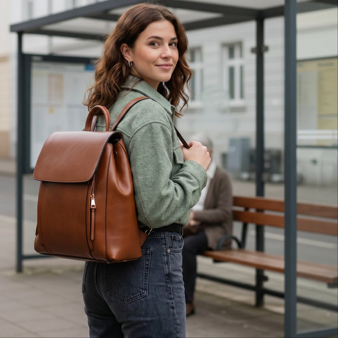 Theo Sac à Dos en Cuir