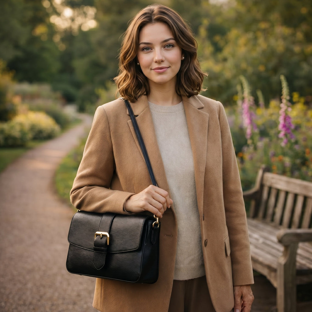 Susan Sac à Bandoulière en Cuir
